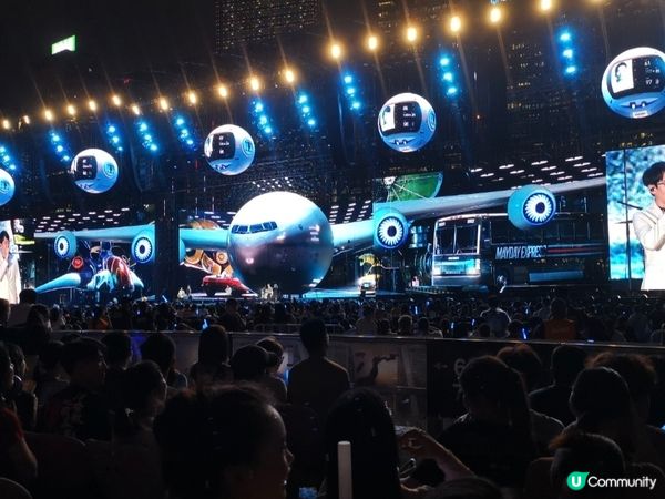 1. 五月天夜雨唱！☔️感動到痺！🎶