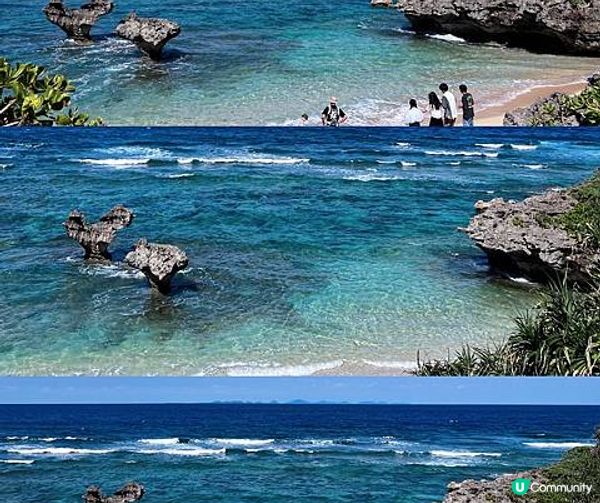 [旅遊] 沖繩一日租車自駕遊古宇利跨海大橋、 Heart Rock心型岩、Shrimp Wagon蝦飯