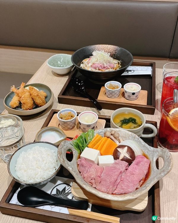 紅葉茶屋☺️超好味牛肉壽喜燒🔥💖🔥