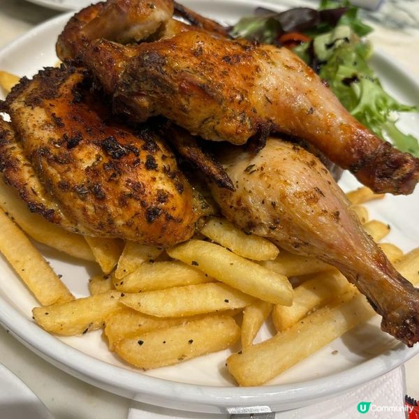 法式燒雞拼薯條好滋味
