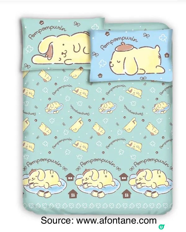 Sanrio床品套裝$239🍮布甸狗大口仔📸有圖#雅芳婷減價