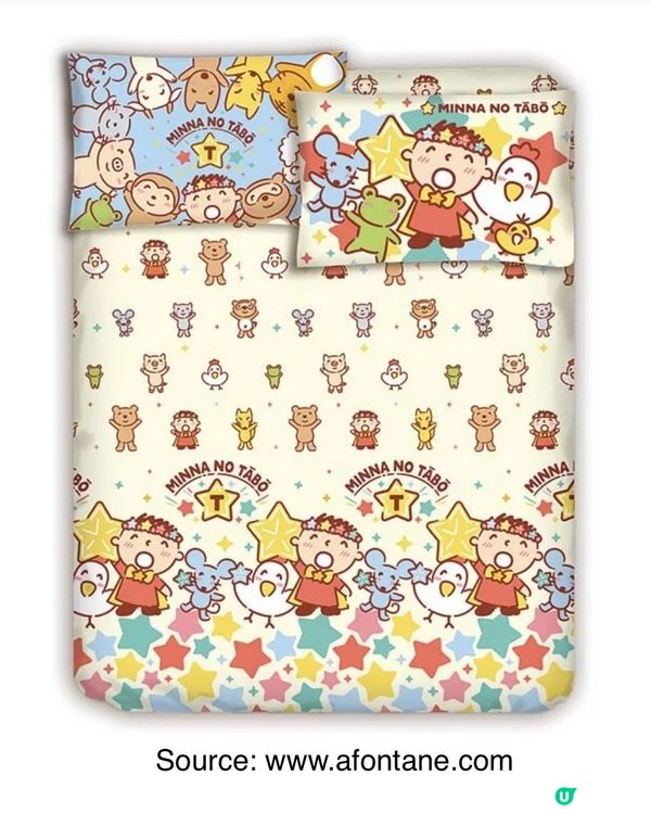 Sanrio床品套裝$239🍮布甸狗大口仔📸有圖#雅芳婷減價