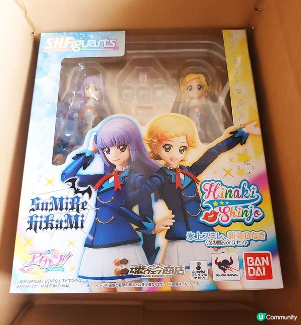 2024年12月Funbid開箱分享 - 星夢學園 冰上堇+新條雛姬 figure -