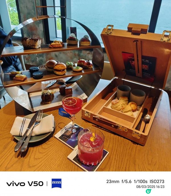 HUE Dining下午茶 x vivo V50 手機拍攝大師班