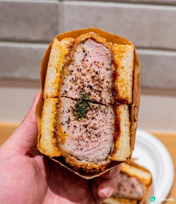 厚到令我震驚既豬排!