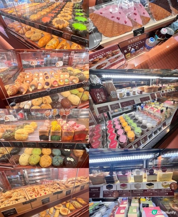 分店限定🍦忌廉筒&巨大版嘅牛角酥🥐