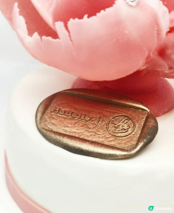 逼真牡丹花蛋糕👀Lemongrass Bakery粉紅牡丹花蛋糕