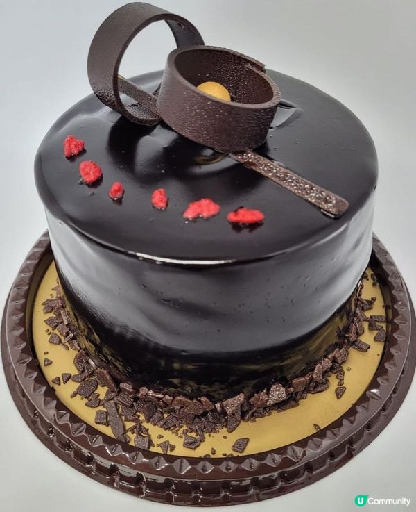 朱古力味超濃❤️Maxim 54%比利時黑朱古力軟心蛋糕