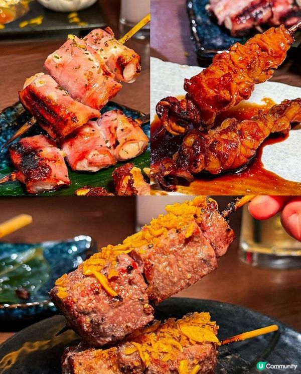 爖月 x 尖沙咀美食 | 酥脆明太子燒饅頭 入口即溶月見和牛他他 | 日本菜/樓上/居酒屋/燒酒/刺身/燒物/串燒/The One/厚福街