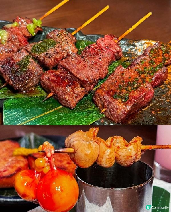 爖月 x 尖沙咀美食 | 酥脆明太子燒饅頭 入口即溶月見和牛他他 | 日本菜/樓上/居酒屋/燒酒/刺身/燒物/串燒/The One/厚福街