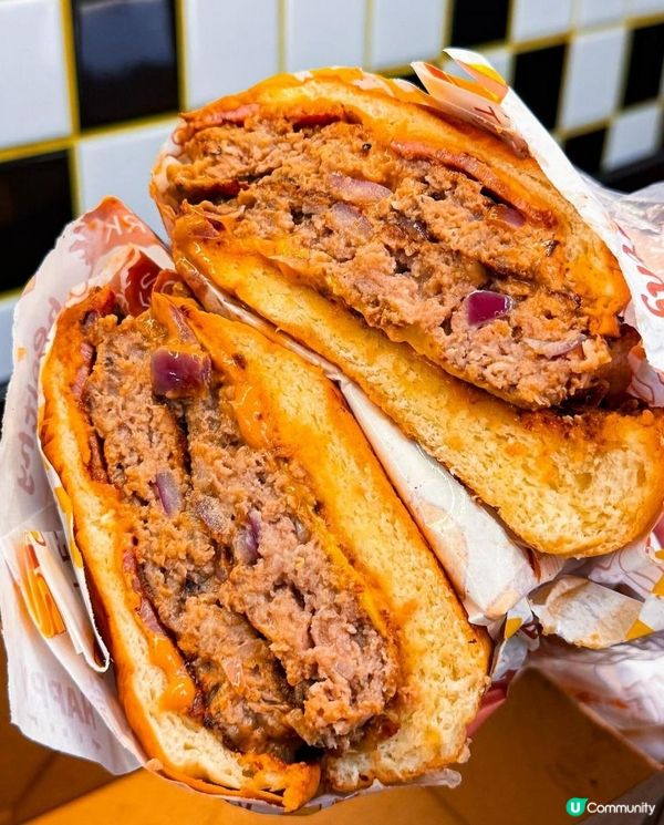 Winner Burger x 太子美食 | 大大個手打牛肉漢堡 黑松露厚身牛堡 | Burger/外賣/小食/下午茶/推薦/抵食/旺角/自取