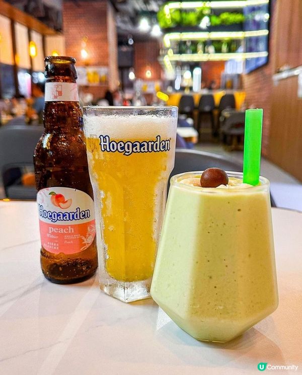 WM Café & Bar x 土瓜灣美食 | 流心爆漿外脆内軟蛋白霜餅 $1抵飲限定精選生啤 | cafe/西餐/甜品/下午茶/露台/啟岸