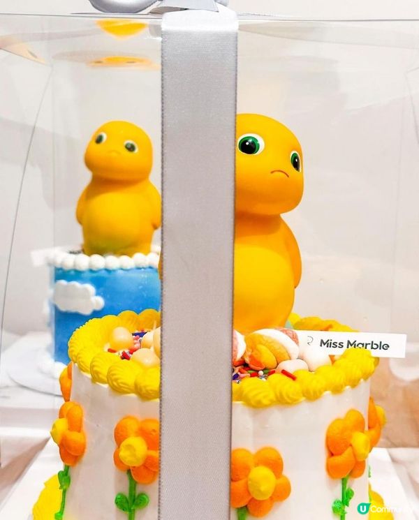 雲石小姐 x 尖沙咀美食 | 極治癒可愛奶龍爆漿流心蛋糕 邪惡海鹽芝士奶蓋 | 下午茶/生日蛋糕/預訂/IG Shop/推介/價錢