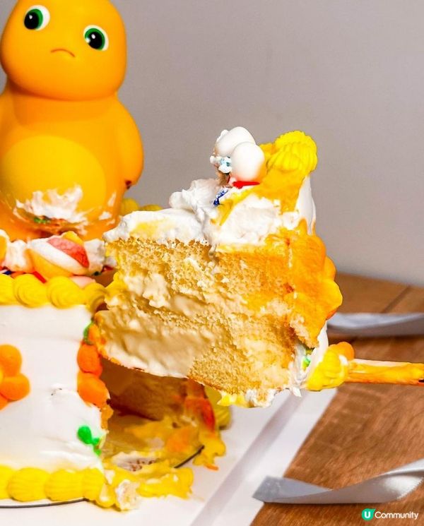 雲石小姐 x 尖沙咀美食 | 極治癒可愛奶龍爆漿流心蛋糕 邪惡海鹽芝士奶蓋 | 下午茶/生日蛋糕/預訂/IG Shop/推介/價錢