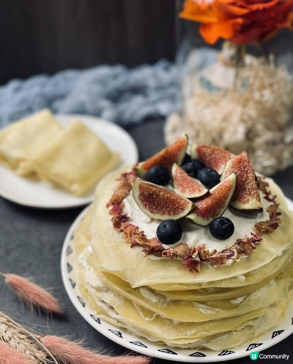 自家製@雜果千層蛋糕🍰