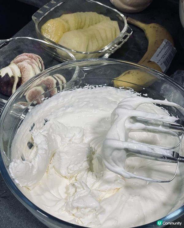 自家製@雜果千層蛋糕🍰