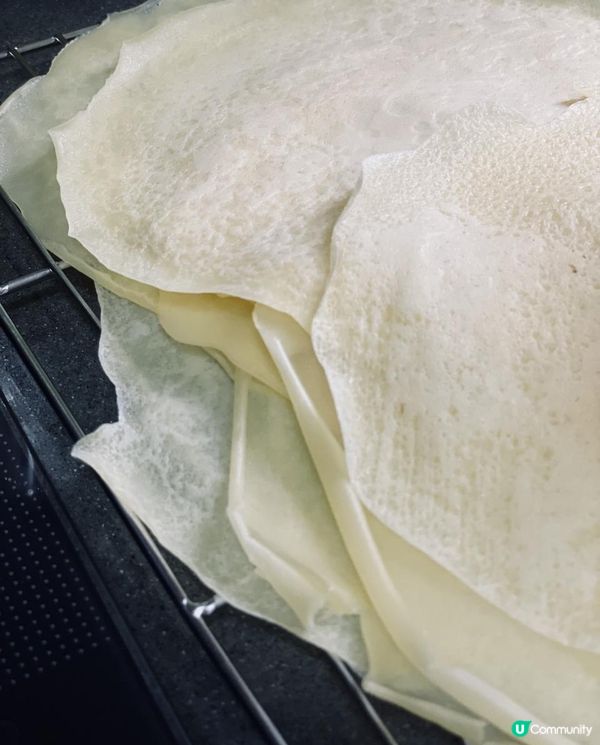 自家製@雜果千層蛋糕🍰