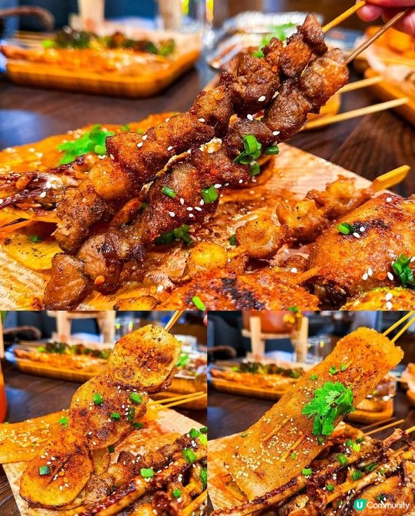 烤焰官 x 旺角美食 | 性價比極高串燒小店 惹味香辣花甲粉潮汕米粉 | 燒物/燒烤/中菜/甜品/酒館/推介/2023/價錢/Menu