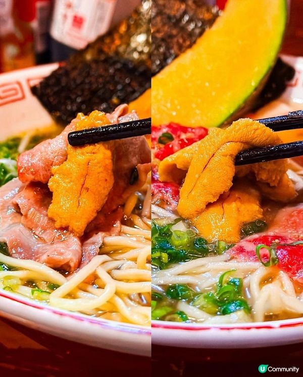 富哥一喜食堂 x 深水埗美食 | 極驚喜濃厚麻香手搓拉麵 肥美和牛海膽拉麵 | 日本菜/日式餐廳/日式料理/推介/香港/平/2023