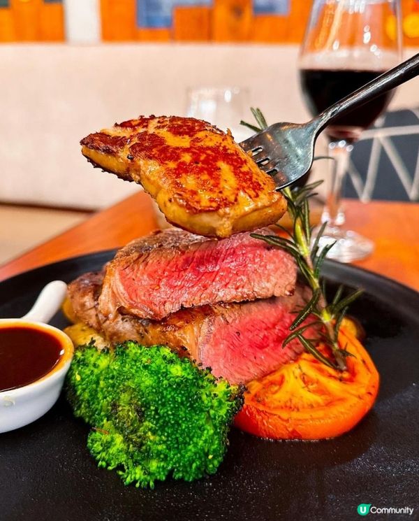 The BASE nature x 荃灣美食 | 抵食半自助晚餐 鵝肝嫩滑肉眼牛扒 | Cafe/西餐/fusion/價錢/semi-buffet/泰式