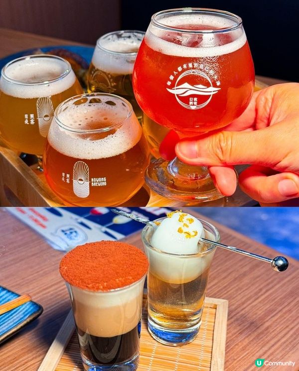 🇭🇰港式居酒屋🇯🇵 必試惹味避風塘雞髀蔥油刀削麵🍜濃厚明太子忌廉烏冬 | 尖沙咀 | 啤酒/Bar/Cafe/每個人都有屬於自己的大海