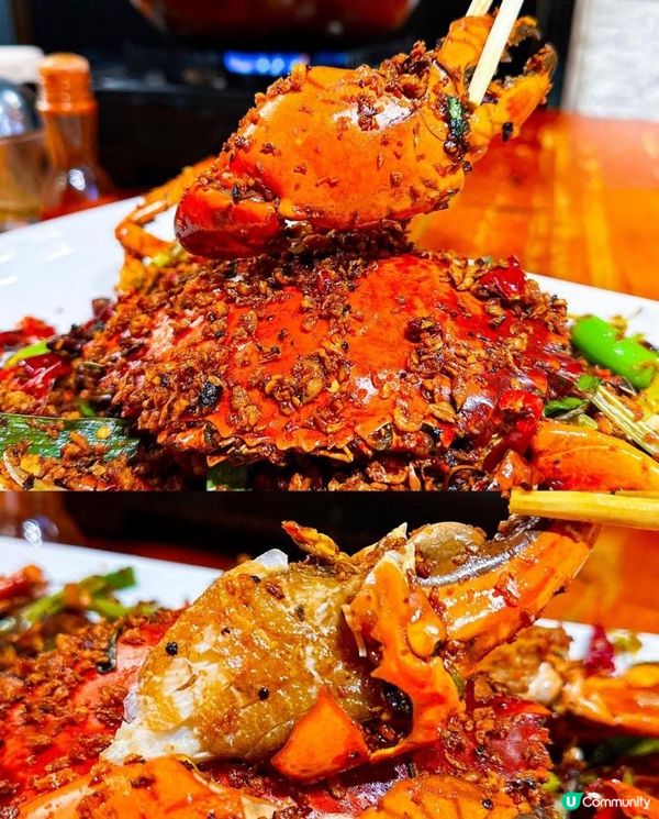 川味辣蟹 x 尖沙咀美食 | $1極抵食麻辣惹味雞煲 蒜香鮮嫩避風塘炒大肉蟹 | 海鮮/大排檔/砂鍋粥/小炒/價錢/推介/餐廳