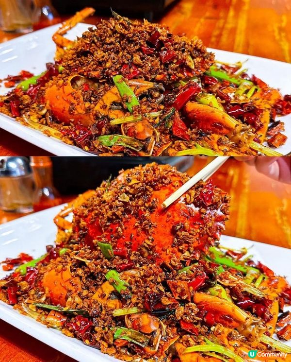 川味辣蟹 x 尖沙咀美食 | $1極抵食麻辣惹味雞煲 蒜香鮮嫩避風塘炒大肉蟹 | 海鮮/大排檔/砂鍋粥/小炒/價錢/推介/餐廳