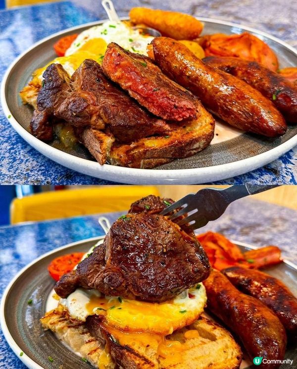 Flying Pig Bistro x 西環美食 | 必試蒜香松露避風塘蟹意粉 超Chill半露天座位 | burger/甜品/brunch/西營盤/全日早餐