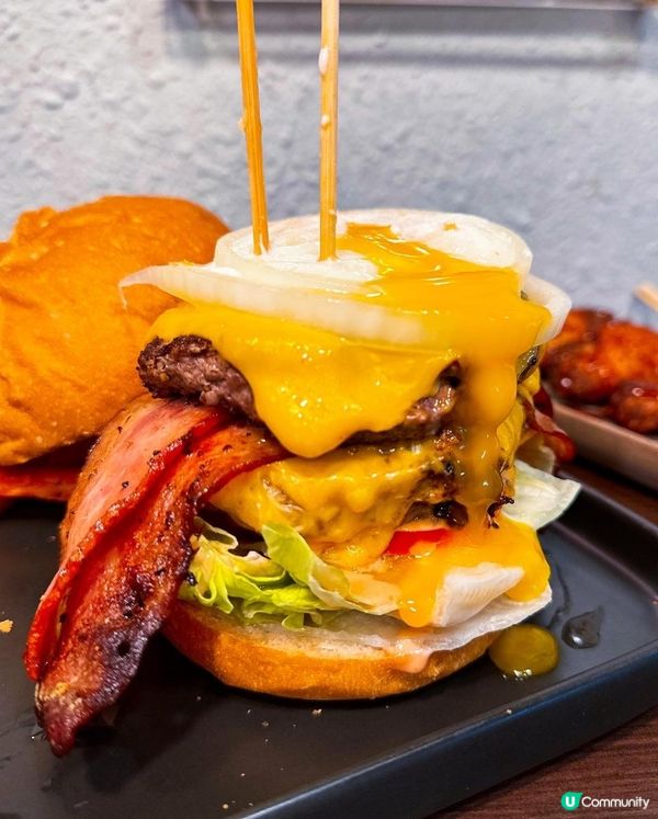 Burger Lab x 佐敦美食 | 霸氣抵食雙層極厚牛肉漢堡 邪惡爆漿芝士 | Burger/漢堡包/推介/美國菜/價錢/Menu