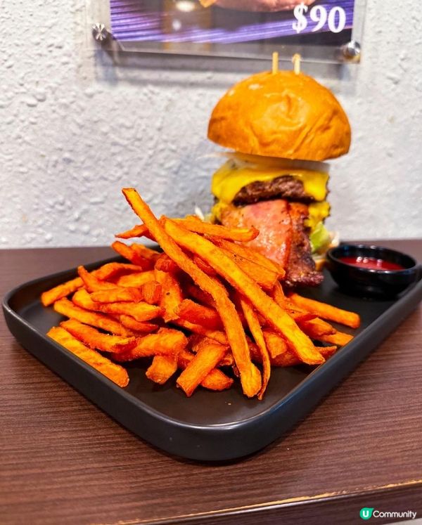 Burger Lab x 佐敦美食 | 霸氣抵食雙層極厚牛肉漢堡 邪惡爆漿芝士 | Burger/漢堡包/推介/美國菜/價錢/Menu