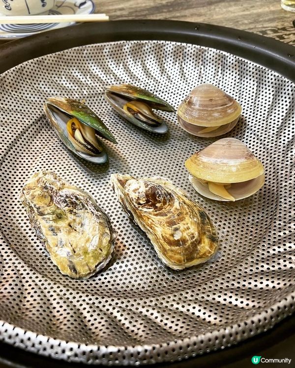 生猛海鮮蒸鍋粥底套餐😋