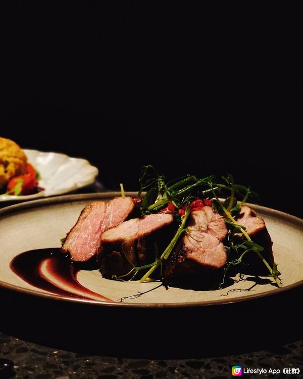 【尖沙咀晚餐】藝術風酒店餐廳|粉紅色的黑豚肉( ˙꒳˙ᐢ )✨