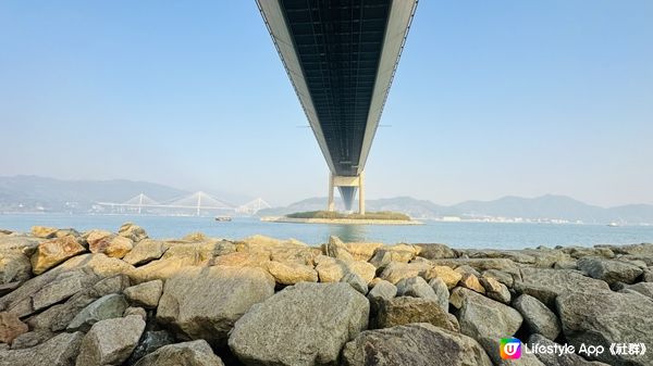 【馬灣行山】登上大嶺頭。飽覽青馬大橋、汲水門大橋和馬灣海峽一帶的景色。欣賞日落｜初級行山輕鬆路線兩小時內行完