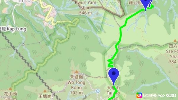 【大埔梧桐寨村至荃錦公路川龍村行山篇】梧桐寨瀑布(井底瀑/中瀑/彩虹瀑/主瀑/散髮瀑/玉女瀑)、大帽山、妙高台