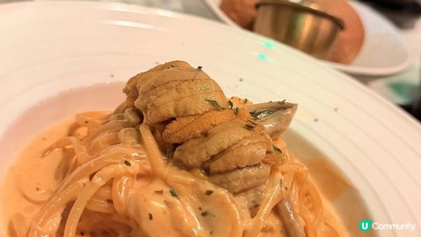 【#思思賢分享】🌿 屯門隱藏版高質西餐！園林風小清新，海膽蟹肉意粉鮮到爆！🍝✨