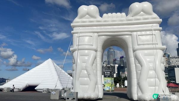 【中環打卡】最潮充氣奇蹟打卡點🤡值得去嗎？ 熱到暈我睇咗啲咩？👀試埋跳彈床👧🏻尋找童真又成功嗎？