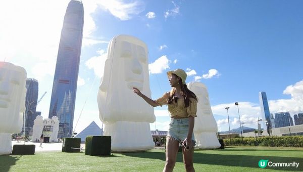 【中環打卡】最潮充氣奇蹟打卡點🤡值得去嗎？ 熱到暈我睇咗啲咩？👀試埋跳彈床👧🏻尋找童真又成功嗎？