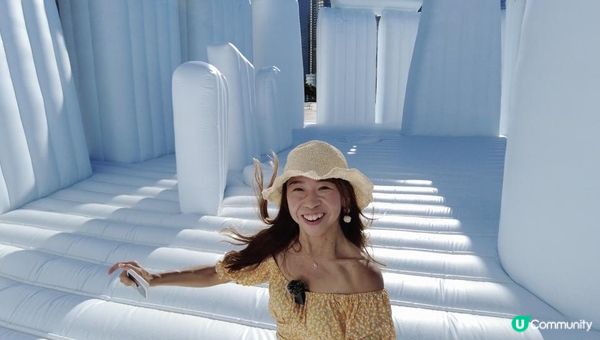 【中環打卡】最潮充氣奇蹟打卡點🤡值得去嗎？ 熱到暈我睇咗啲咩？👀試埋跳彈床👧🏻尋找童真又成功嗎？