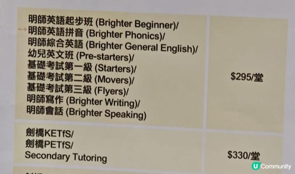觀塘區幼兒英文中心比較