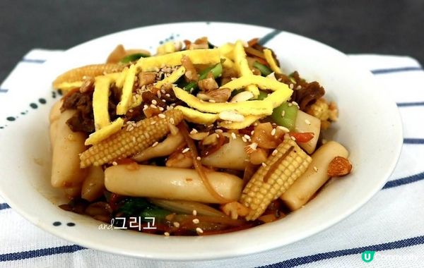 韓式醬油炒年糕 | 宮廷炒年糕(不辣) | 궁중떡볶이| 【Gungjung-tteokbokki】