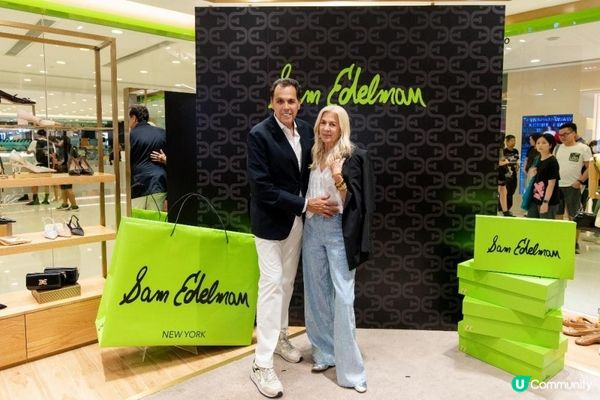 SAM EDELMAN 創辦人 造訪香港尖沙咀海港城專門店與粉絲見面交流，慶祝品牌20週年