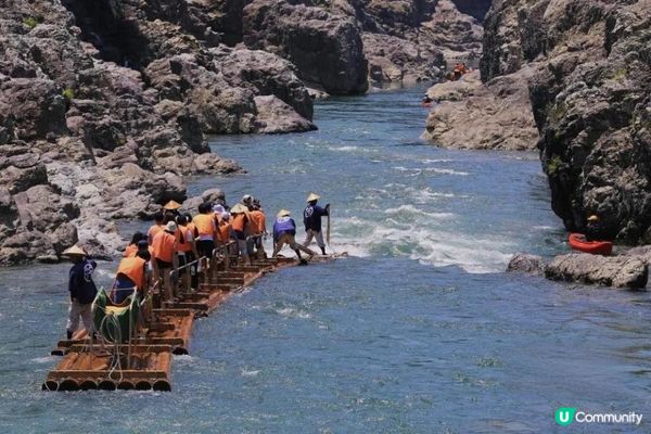 原來日本仲有呢種玩法，木筏體驗超有驚喜