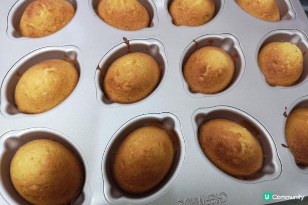 檸檬瑪德蓮 Lemon Madeleine - UBlog母親節甜品食譜