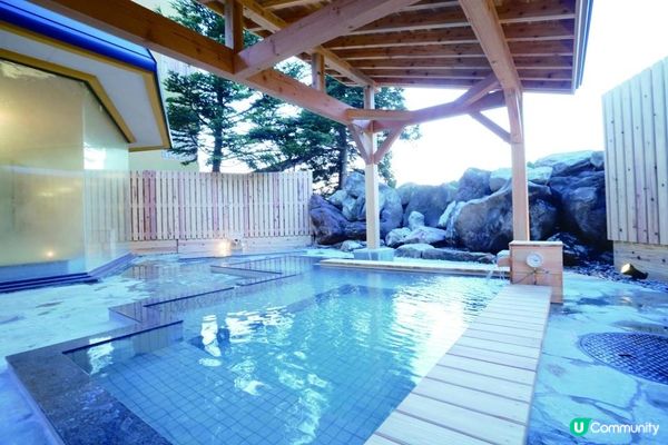 日本東北白色新年之旅 --- 秋田田澤湖雪中溫泉[田澤湖溫泉度假村]