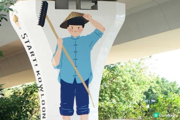 「Lift Up九龍東」觀塘海濱三十組橋墩巨型壁畫 採用3M™高質噴畫物料方案