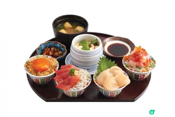 源自北海道「豚丼のぶたはげ BUTAHAGE」全新春之四色刺身定食