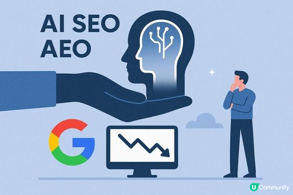 【AI SEO】AI搜尋崛起是否取代Google？要做 AEO 嗎？自然流量衰退背後的真相與機會