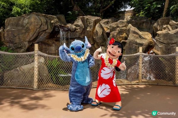 係香港迪士尼樂園尋找史迪仔