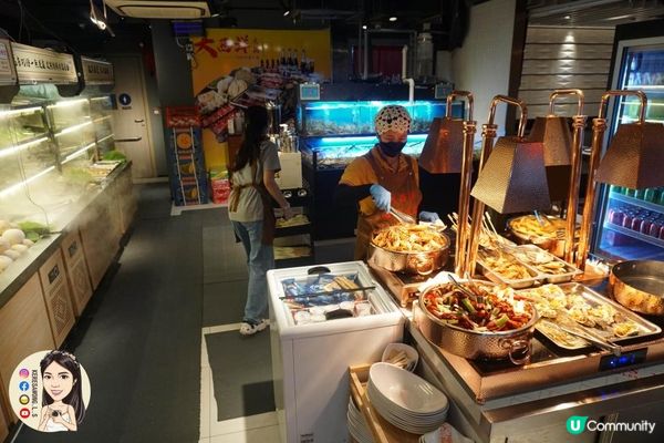 葵芳【大西洋海鮮火鍋】極易回本: 任食活海鮮火鍋+榴槤