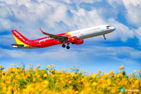 越捷航空推出3日限時優惠 – 富國島及胡志明市線Deluxe客位 20% OFF！